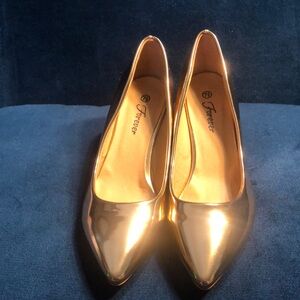 Forever 21 Gold Women's Shoes